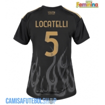 Camisa de time de futebol Juventus Manuel Locatelli #5 Replicas 3º Equipamento Feminina 2026-27 Manga Curta